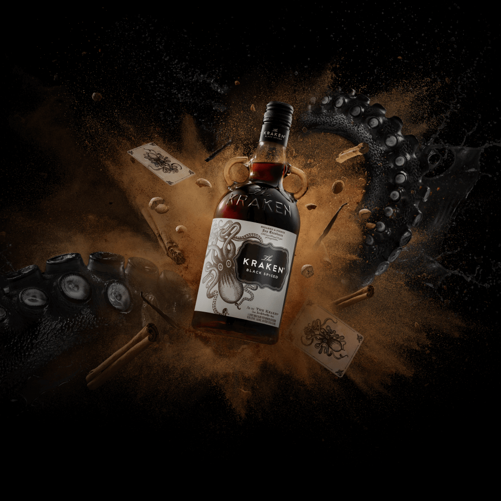 The Kraken Rum met een explosie en tentakels