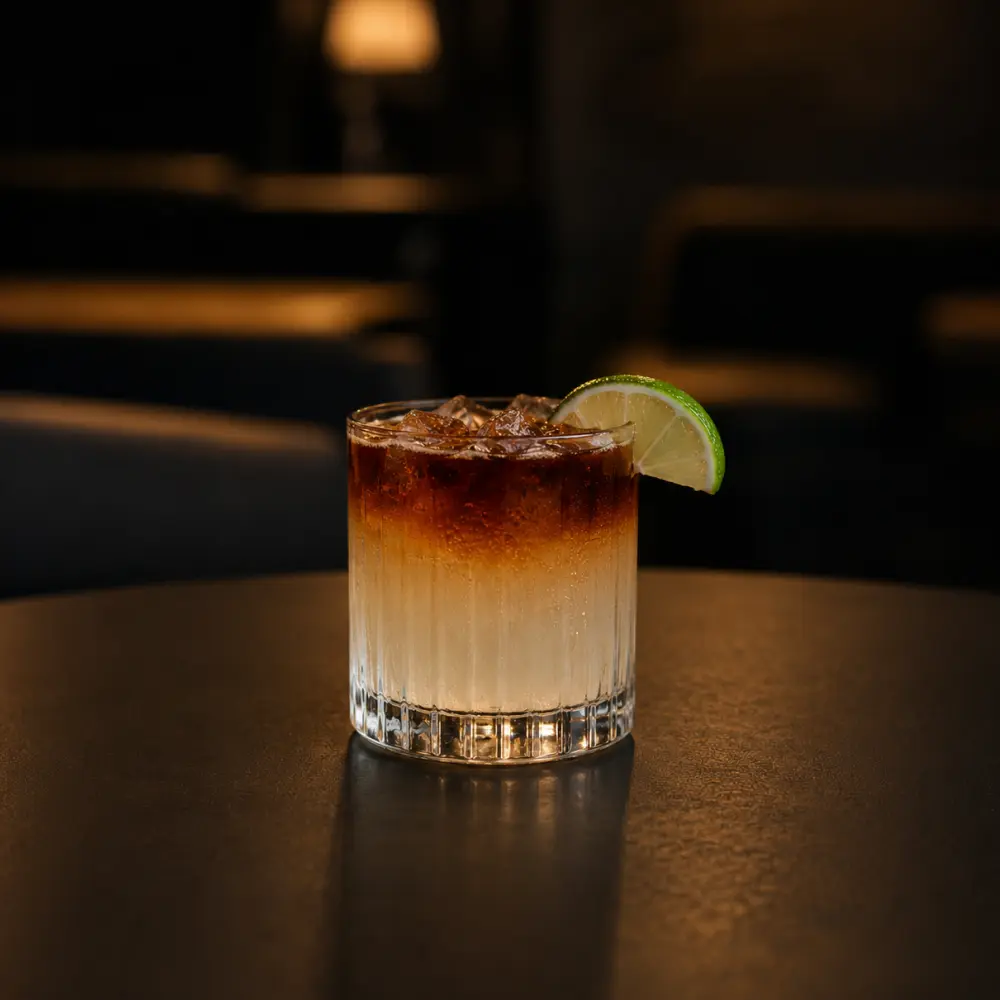 Dark 'N' Stormy rum cocktail