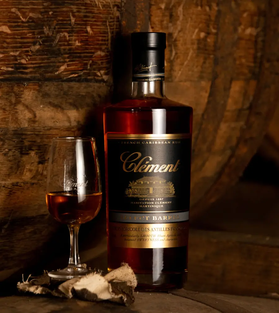 Fles Clément Franse stijl rum